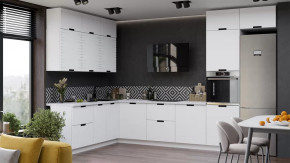 Кухонный гарнитур «Гренада» №1 Белый, Холст Белый в Тюмени - mebel-tymen.ru | фото