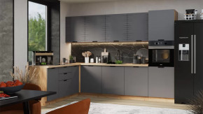 Кухонный гарнитур «Гренада» №4 Дуб Крафт золотой, Холст Вулкан в Тюмени - mebel-tymen.ru | фото