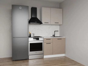 Кухонный гарнитур Каппучино-1000 МДФ столешница 38 мм в Тюмени - mebel-tymen.ru | фото