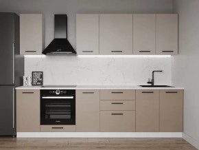 Кухонный гарнитур Каппучино-2800 МДФ столешница 38 мм в Тюмени - mebel-tymen.ru | фото