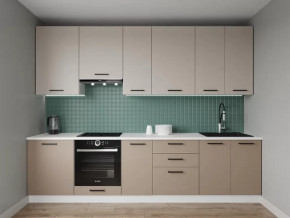 Кухонный гарнитур Каппучино-3000 (верх 950мм) МДФ столешница 26 мм в Тюмени - mebel-tymen.ru | фото