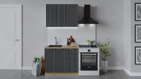 Кухонный гарнитур «Кимберли» длиной 100 см Дуб Крафт золотой, Титан в Тюмени - mebel-tymen.ru | фото