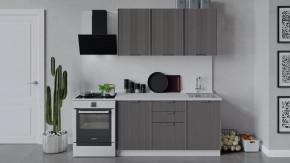 Кухонный гарнитур «Кимберли» длиной 150 см Белый, Муссон в Тюмени - mebel-tymen.ru | фото