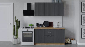 Кухонный гарнитур «Кимберли» длиной 150 см Дуб Крафт золотой, Титан в Тюмени - mebel-tymen.ru | фото