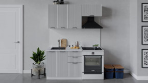 Кухонный гарнитур «Кимберли» длиной 160 см Белый, Сноу в Тюмени - mebel-tymen.ru | фото