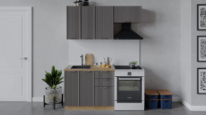 Кухонный гарнитур «Кимберли» длиной 160 см Дуб Крафт золотой, Муссон в Тюмени - mebel-tymen.ru | фото