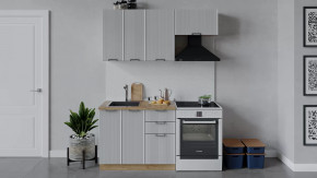 Кухонный гарнитур «Кимберли» длиной 160 см Дуб Крафт золотой, Сноу в Тюмени - mebel-tymen.ru | фото