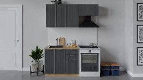 Кухонный гарнитур «Кимберли» длиной 160 см Дуб Крафт золотой, Титан в Тюмени - mebel-tymen.ru | фото