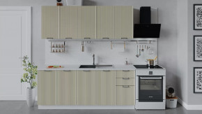 Кухонный гарнитур «Кимберли» длиной 200 см Белый, Крем в Тюмени - mebel-tymen.ru | фото