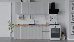 Кухонный гарнитур «Кимберли» длиной 200 см Дуб Крафт золотой, Сноу в Тюмени - mebel-tymen.ru | фото