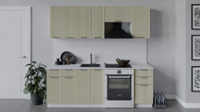 Кухонный гарнитур «Кимберли» длиной 220 см Белый, Крем в Тюмени - mebel-tymen.ru | фото