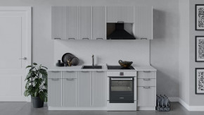 Кухонный гарнитур «Кимберли» длиной 220 см Белый, Сноу в Тюмени - mebel-tymen.ru | фото