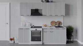 Кухонный гарнитур «Кимберли» длиной 240 см Белый, Сноу в Тюмени - mebel-tymen.ru | фото