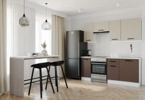 Кухонный гарнитур Латте-2000 столешница 26 мм в Тюмени - mebel-tymen.ru | фото