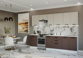 Кухонный гарнитур Латте-3000 столешница 26 мм в Тюмени - mebel-tymen.ru | фото