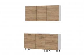 Кухонный гарнитур Лаванда 1700 без столешницы Дуб Золотой в Тюмени - mebel-tymen.ru | фото