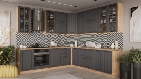 Кухонный гарнитур «Лина» №8 Дуб Крафт золотой, Графит в Екатеринбурге - mebel-tymen.ru | фото