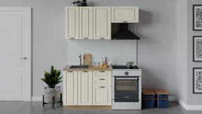 Кухонный гарнитур «Лина» длиной 160 см Дуб крафт золотой/Крем в Тюмени - mebel-tymen.ru | фото