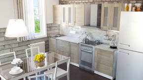 Кухонный гарнитур Лира компакт 2200 мм в Тюмени - mebel-tymen.ru | фото