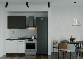 Кухонный гарнитур Лофт-1000 столешница 38 мм в Тюмени - mebel-tymen.ru | фото