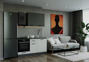 Кухонный гарнитур Лофт-1600 столешница 38 мм в Тюмени - mebel-tymen.ru | фото