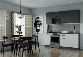 Кухонный гарнитур Лофт-2000 столешница 38 мм в Тюмени - mebel-tymen.ru | фото