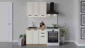 Кухонный гарнитур «Лорас» длиной 100 см Дуб крафт золотой/Холст брюле в Тюмени - mebel-tymen.ru | фото