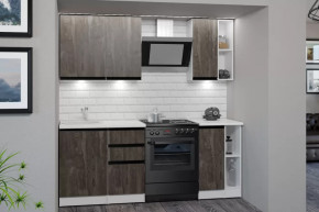 Кухонный гарнитур Ноктюрн медиум 1400 мм в Тюмени - mebel-tymen.ru | фото