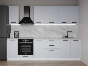 Кухонный гарнитур Смоки-2800 МДФ столешница 26 мм в Тюмени - mebel-tymen.ru | фото