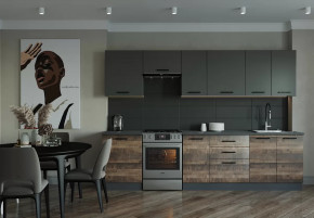 Кухонный гарнитур Трансильвания-3000 столешница 38 мм в Тюмени - mebel-tymen.ru | фото