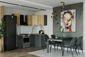 Кухонный гарнитур угловой Дели 2000х1200 столешница 26 мм в Тюмени - mebel-tymen.ru | фото