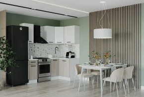 Кухонный гарнитур угловой Демо 2000х1200 столешница 26 мм в Тюмени - mebel-tymen.ru | фото