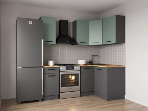 Кухонный гарнитур угловой Изумруд 2000х1200 столешница 38 мм в Тюмени - mebel-tymen.ru | фото
