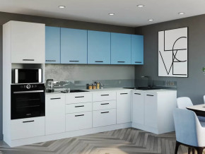 Кухонный гарнитур угловой Капри-3200х1400 МДФ столешница 38 мм в Тюмени - mebel-tymen.ru | фото