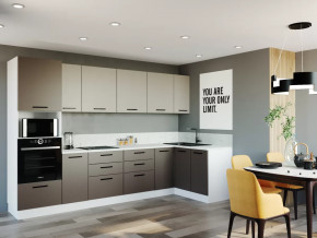 Кухонный гарнитур угловой Латте 3200x1400 столешница 26 мм в Тюмени - mebel-tymen.ru | фото