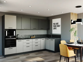 Кухонный гарнитур угловой Лофт 3200x1400 столешница 26 мм в Тюмени - mebel-tymen.ru | фото