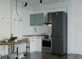 Кухонный гарнитур угловой Муссон 1000х1000мм столешница 38 мм в Тюмени - mebel-tymen.ru | фото