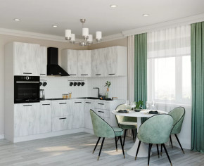 Кухонный гарнитур угловой Пайн 2400x1600 столешница 26 мм в Тюмени - mebel-tymen.ru | фото