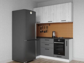 Кухонный гарнитур угловой Санторини-1000х1800 МДФ столешница 26 мм в Тюмени - mebel-tymen.ru | фото