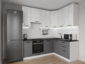 Кухонный гарнитур угловой Санторини-2200х1600 МДФ столешница 38 мм в Тюмени - mebel-tymen.ru | фото