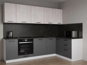 Кухонный гарнитур угловой Санторини-2600х1600 МДФ столешница 26 мм в Тюмени - mebel-tymen.ru | фото