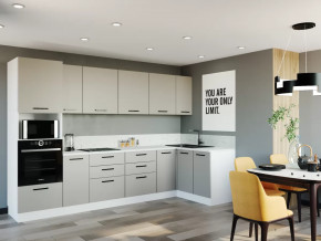 Кухонный гарнитур угловой Шампань 3200x1400 столешница 26 мм в Тюмени - mebel-tymen.ru | фото