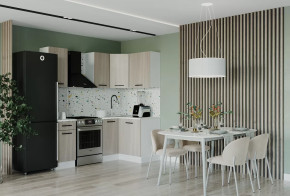 Кухонный гарнитур угловой Шимо 2000х1200 МДФ столешница 38 мм в Тюмени - mebel-tymen.ru | фото