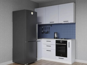 Кухонный гарнитур угловой Смоки-1000х1800 МДФ столешница 38 мм в Тюмени - mebel-tymen.ru | фото