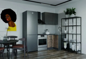 Кухонный гарнитур угловой Трансильвания 1000х1000 столешница 38 мм в Тюмени - mebel-tymen.ru | фото