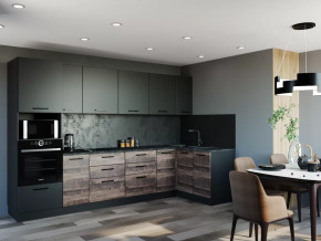 Кухонный гарнитур угловой Трансильвания 3200x1400 столешница 26 мм в Тюмени - mebel-tymen.ru | фото