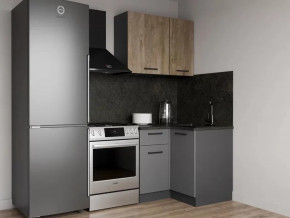 Кухонный гарнитур угловой Умбра-1000х1000 МДФ столешница 38 мм в Тюмени - mebel-tymen.ru | фото