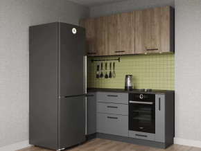 Кухонный гарнитур угловой Умбра-1000х1800 МДФ столешница 38 мм в Тюмени - mebel-tymen.ru | фото