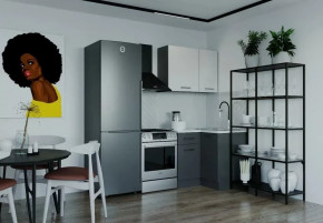 Кухонный гарнитур угловой Вегас 1000х1000 столешница 26 мм в Тюмени - mebel-tymen.ru | фото