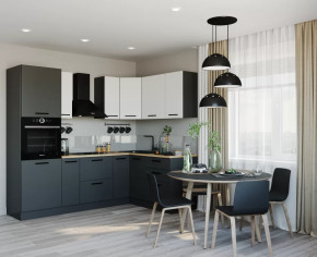 Кухонный гарнитур угловой Вегас 2400x1600 столешница 38 мм в Тюмени - mebel-tymen.ru | фото